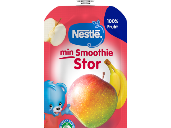 Nestlé min Smoothie stor äple