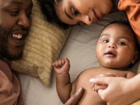 Parents and child