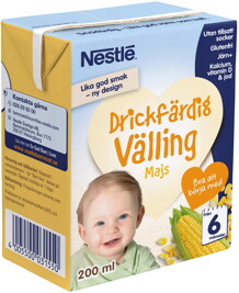 Nestlé Drickfärdig Välling Majs