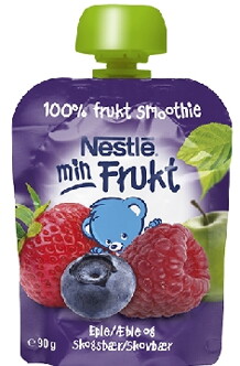 Nestlé min Frukt klämmis äpple och vilda bär 