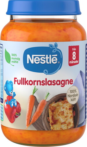 Nestlé Fullkornslasagne 8 mån