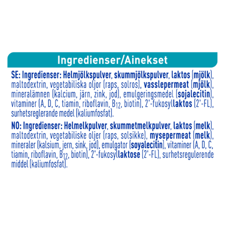 Nestlé NAN PRO 4 mjölkdryck för barn 800g burk ingr