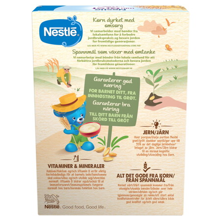 Nestlé min Fullkornsgröt Havre, Quinoa & Frukt