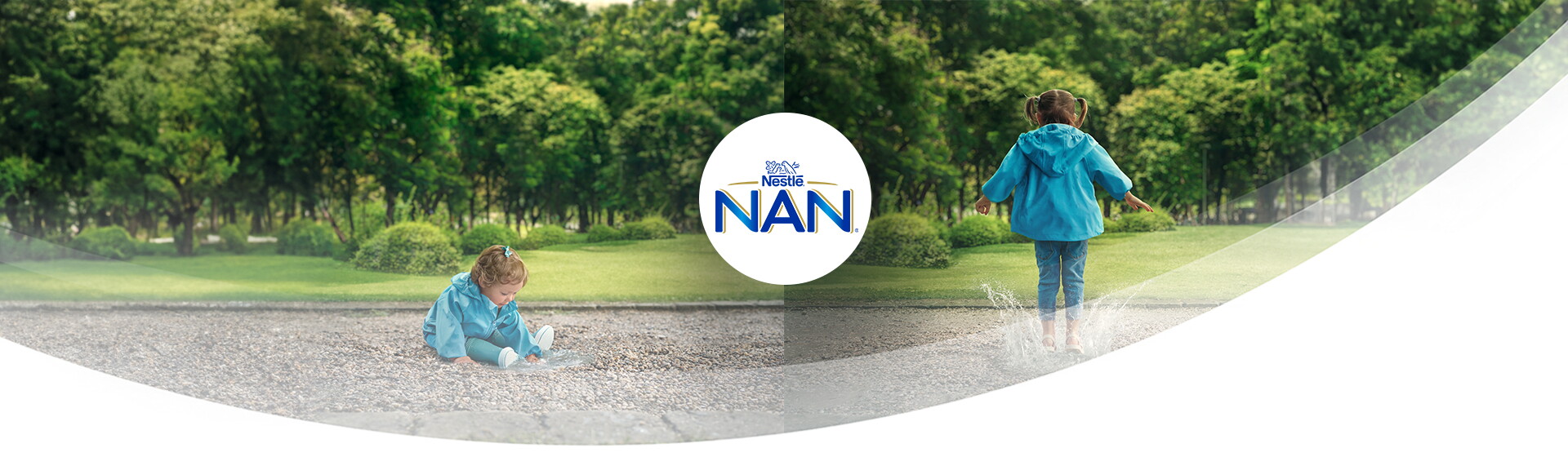 NAN brand corner background