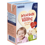 Nestlé drikkefärdig välling med äpple og påaron